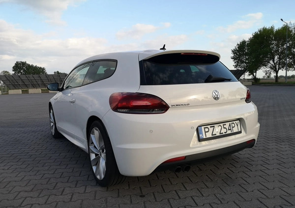 Volkswagen Scirocco cena 42000 przebieg: 249000, rok produkcji 2012 z Stęszew małe 106